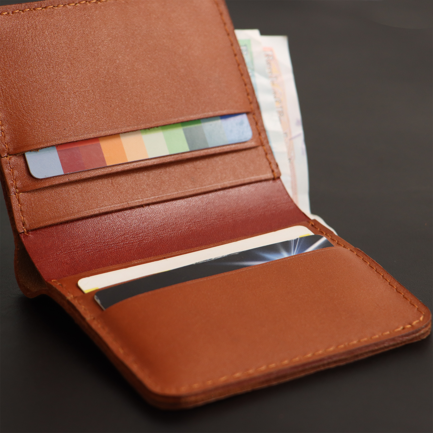 Leather Bifold Wallet Custom Wallet