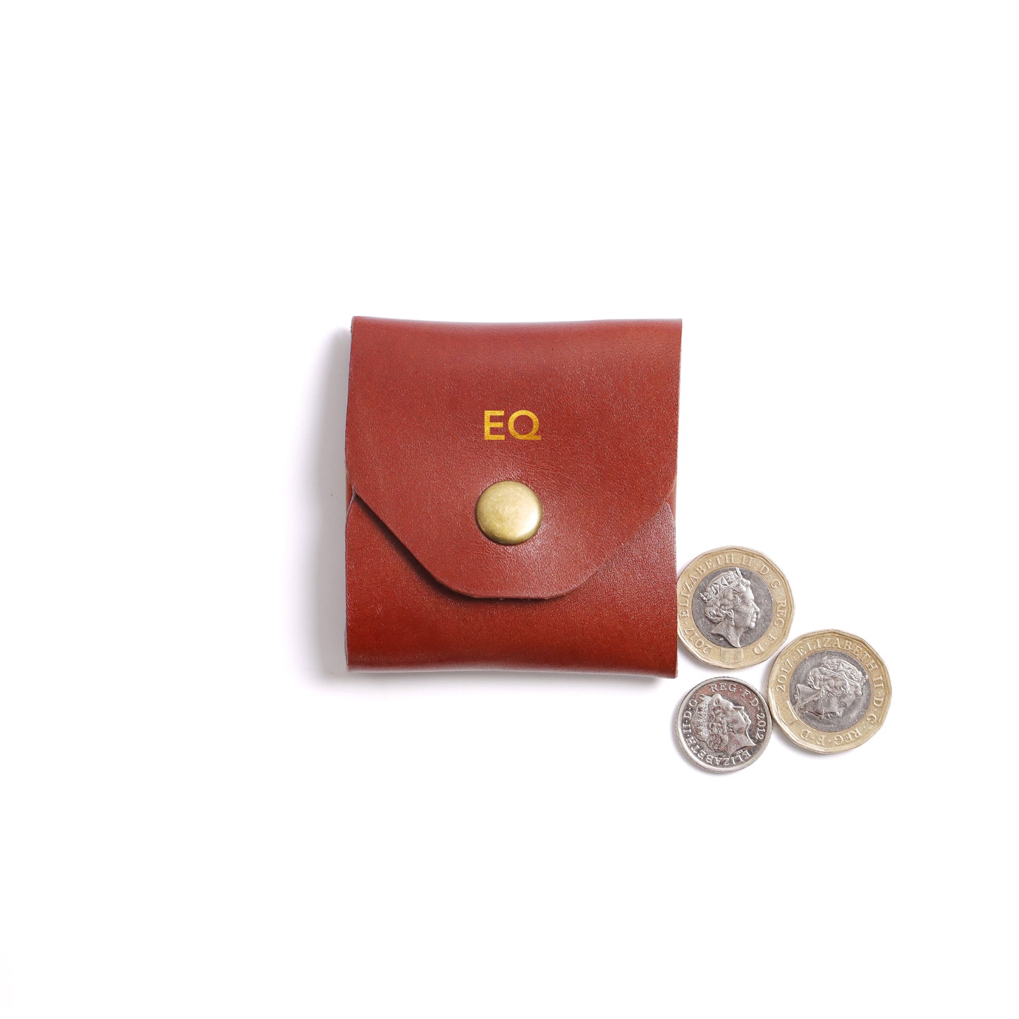 Handmade Genuine Leather Coin Holder and Pouch Leather Coin Case