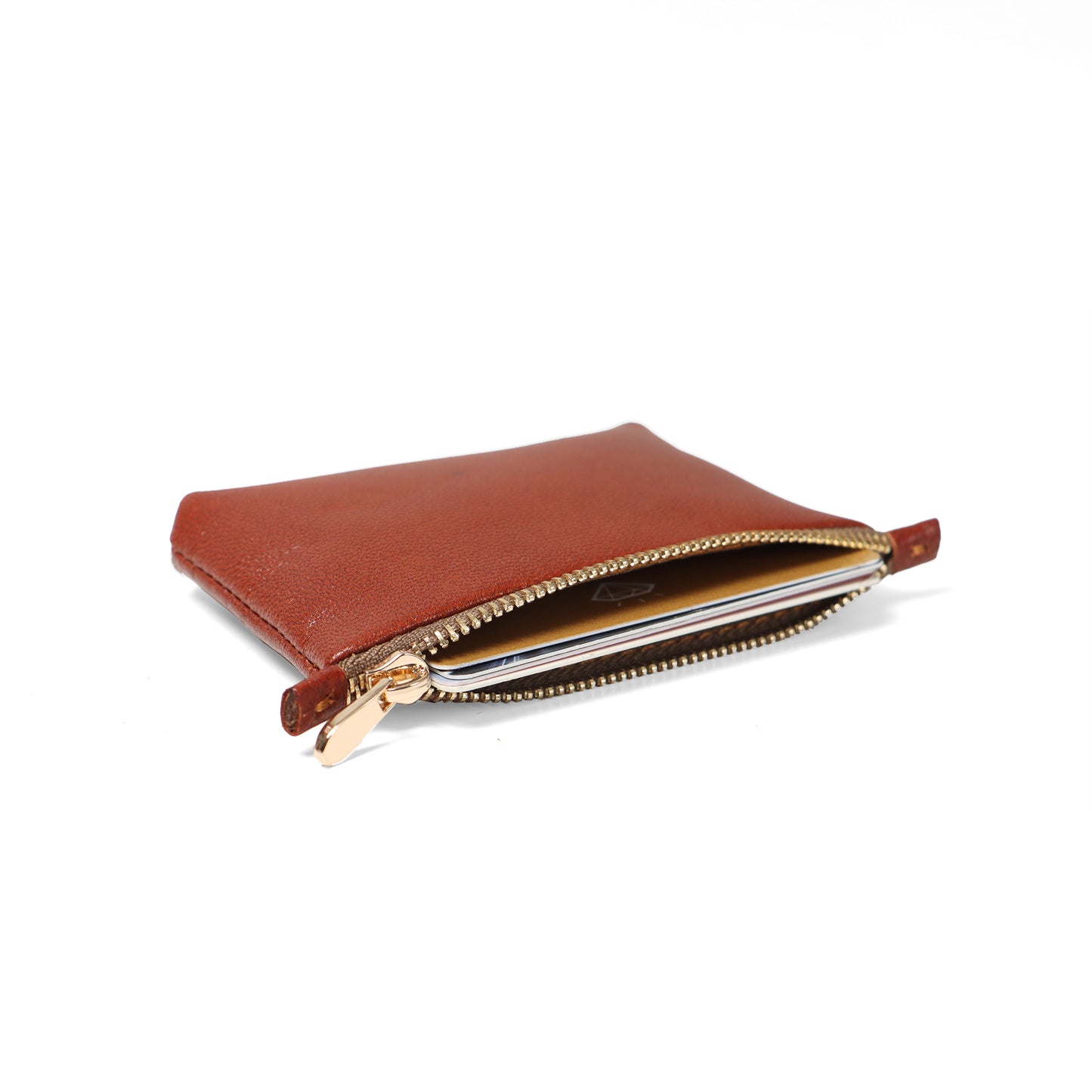 Personalised Credit Card Wallet Leather Zip Purse