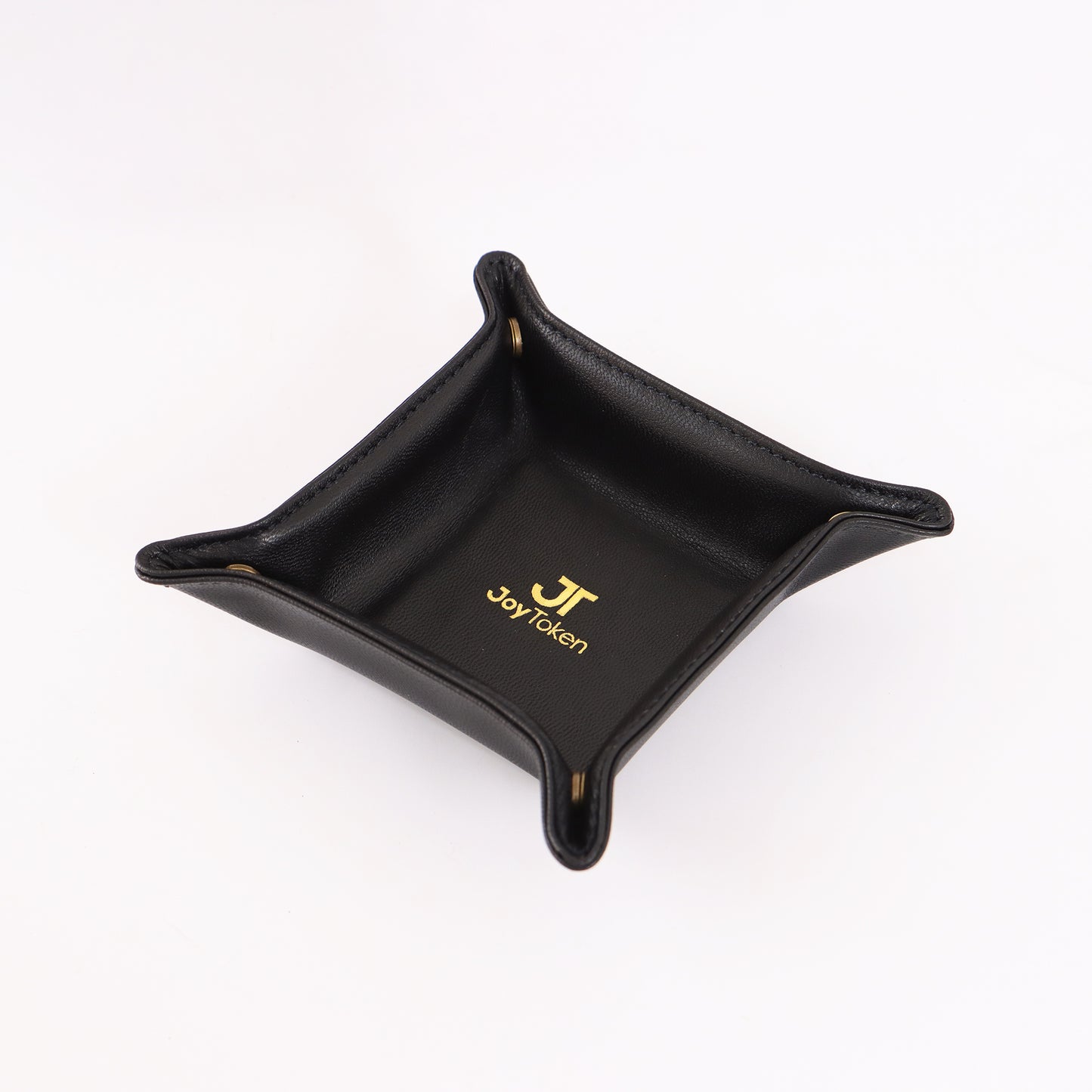 Personalised Leather Valet Tray Soft Leather Catch all Tray