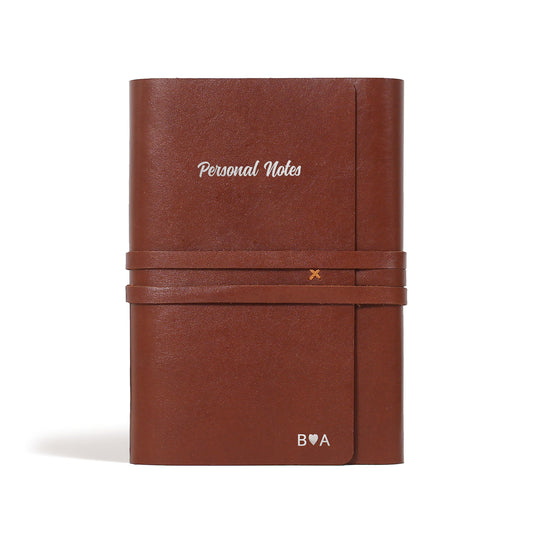 Personalised Leather Notebook Leather Traveler's Journal