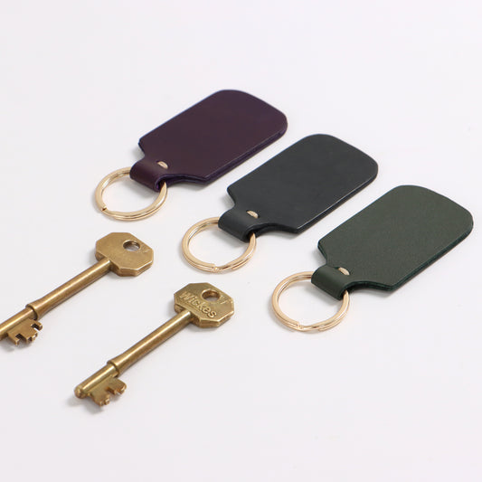 Leather Key Fob Personalised Key Holder