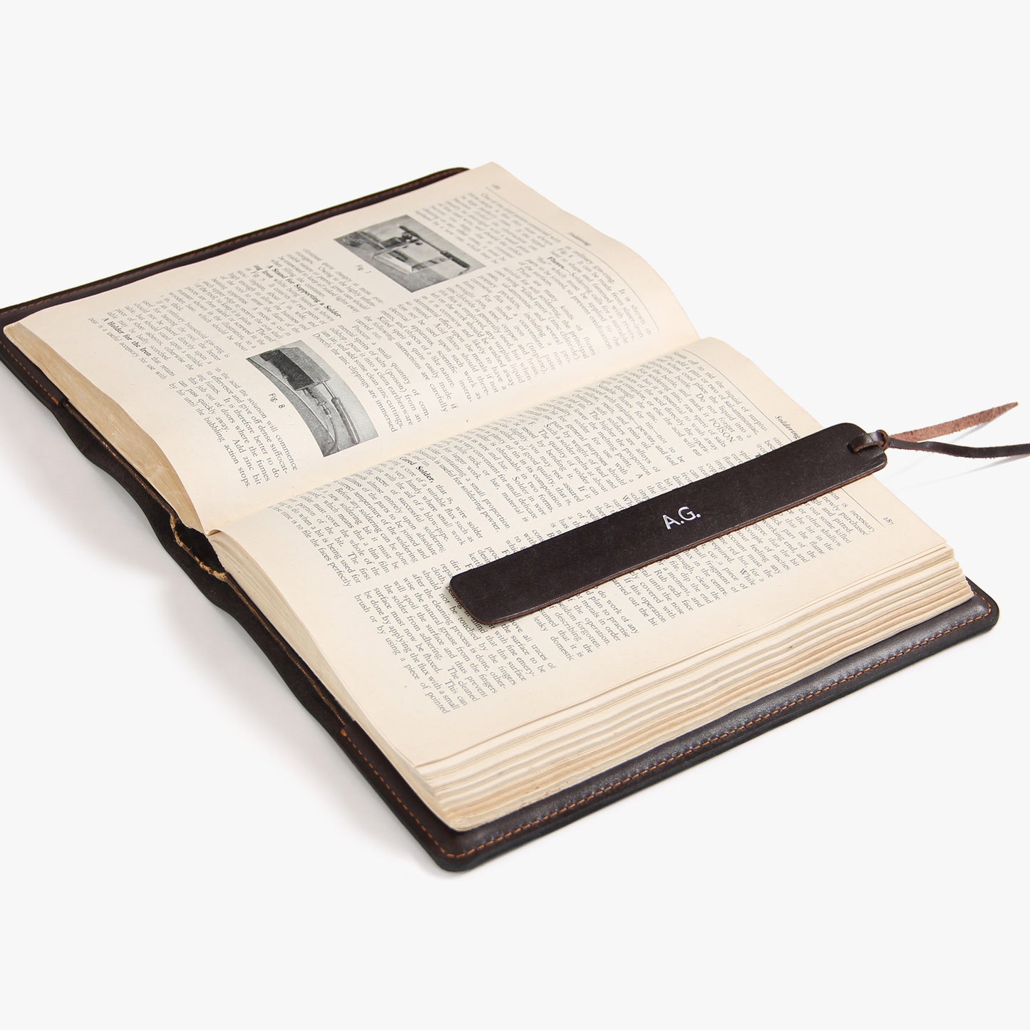 Custom Made Leather Book Cover