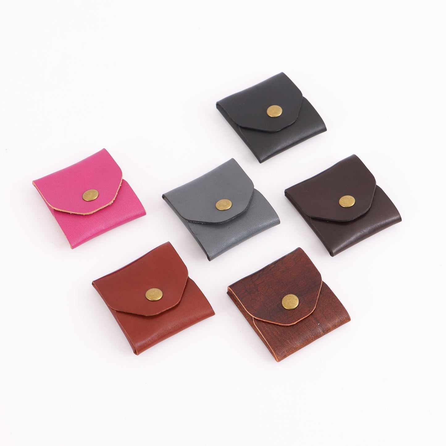 Handmade Genuine Leather Coin Holder and Pouch Leather Coin Case
