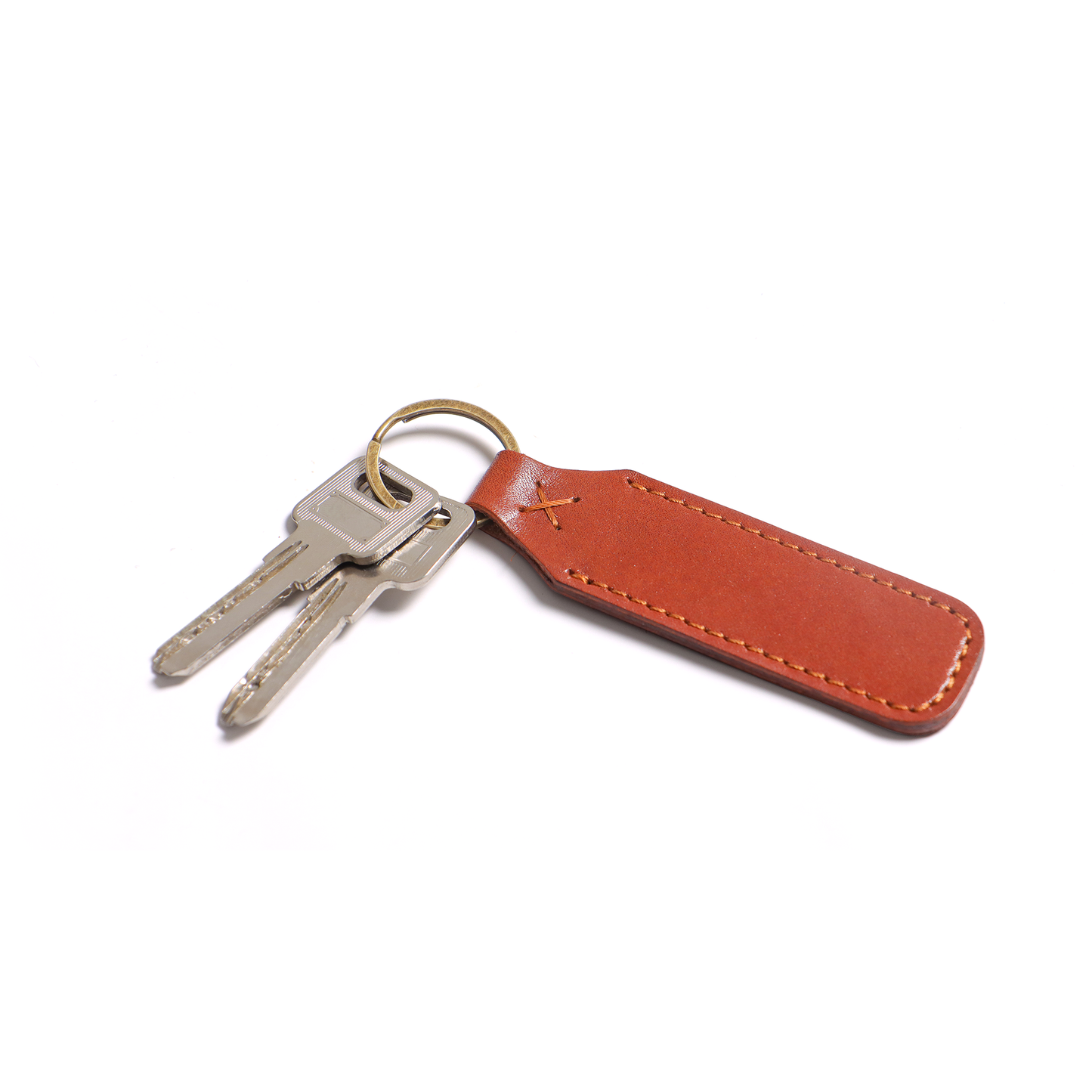 Personalised Leather Card Holder and Keychain Set