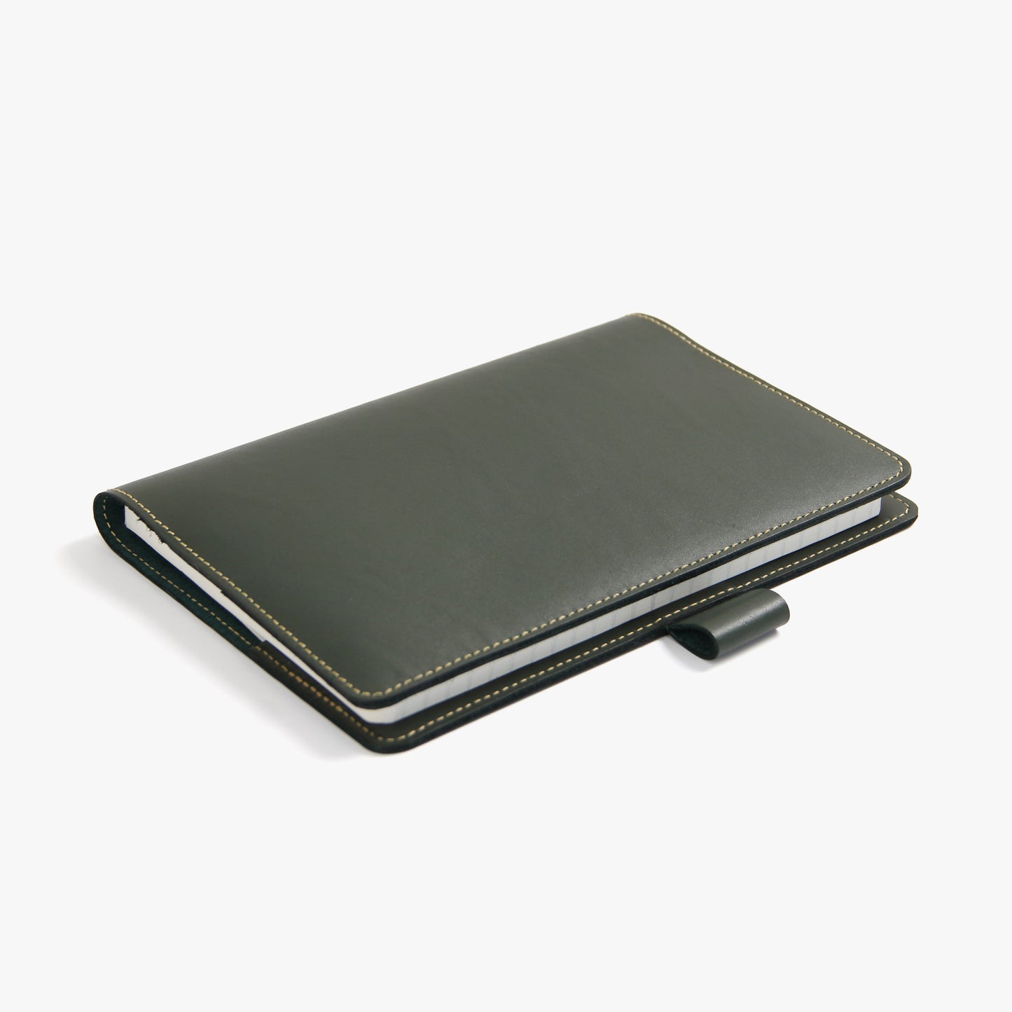 Personalised Leather Journal A5 Notebook with Pen Loop 3 Card Holders