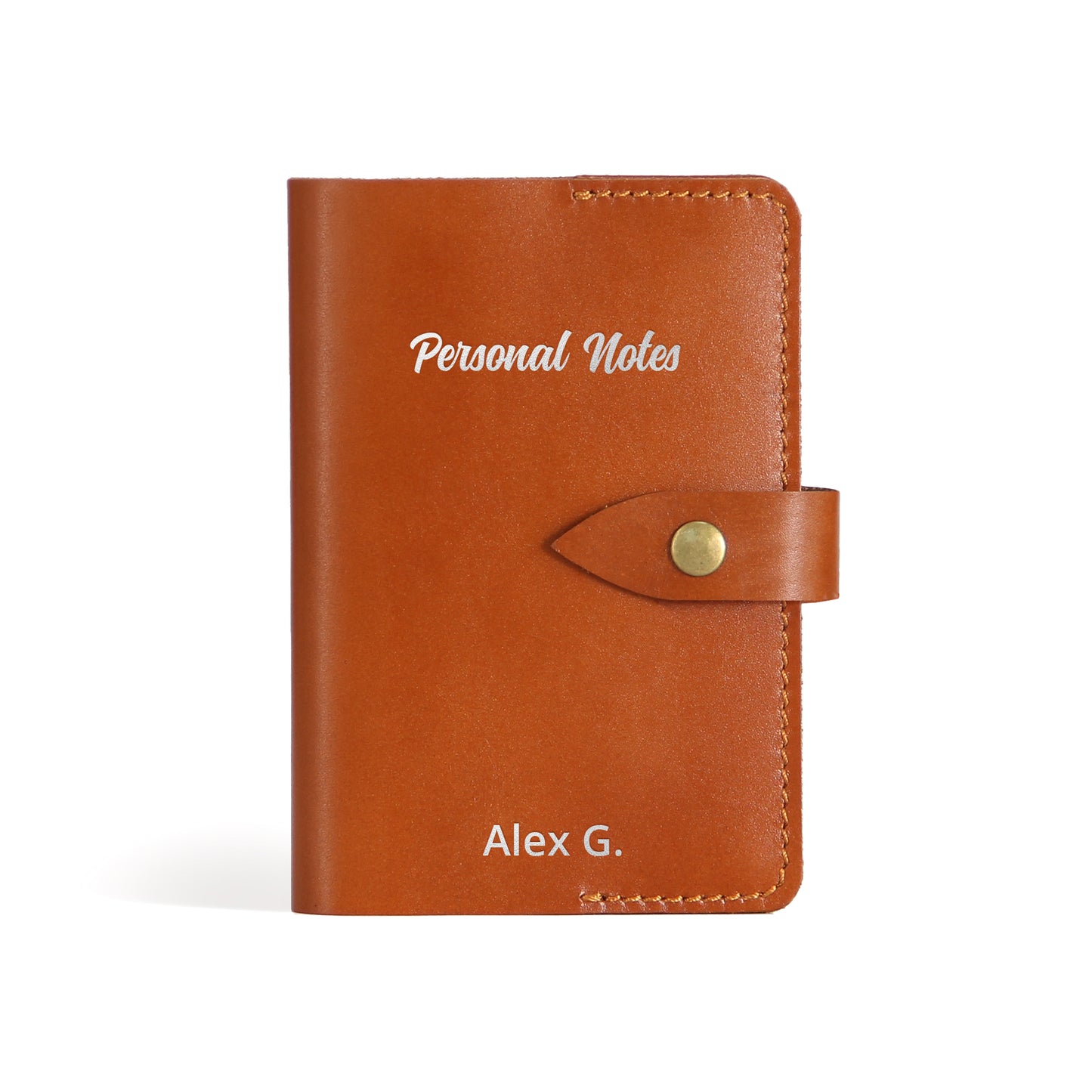 Refillable leather A6 Journal Personalised Leather Journal