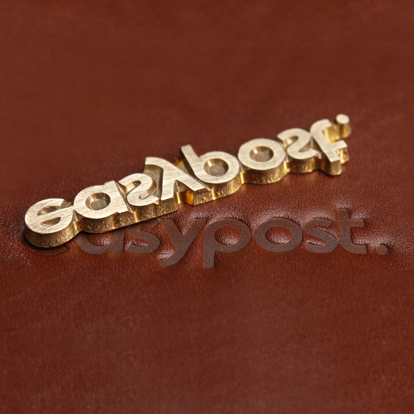Personalised Leather Branding Stamp Service - Logo Image Symbol