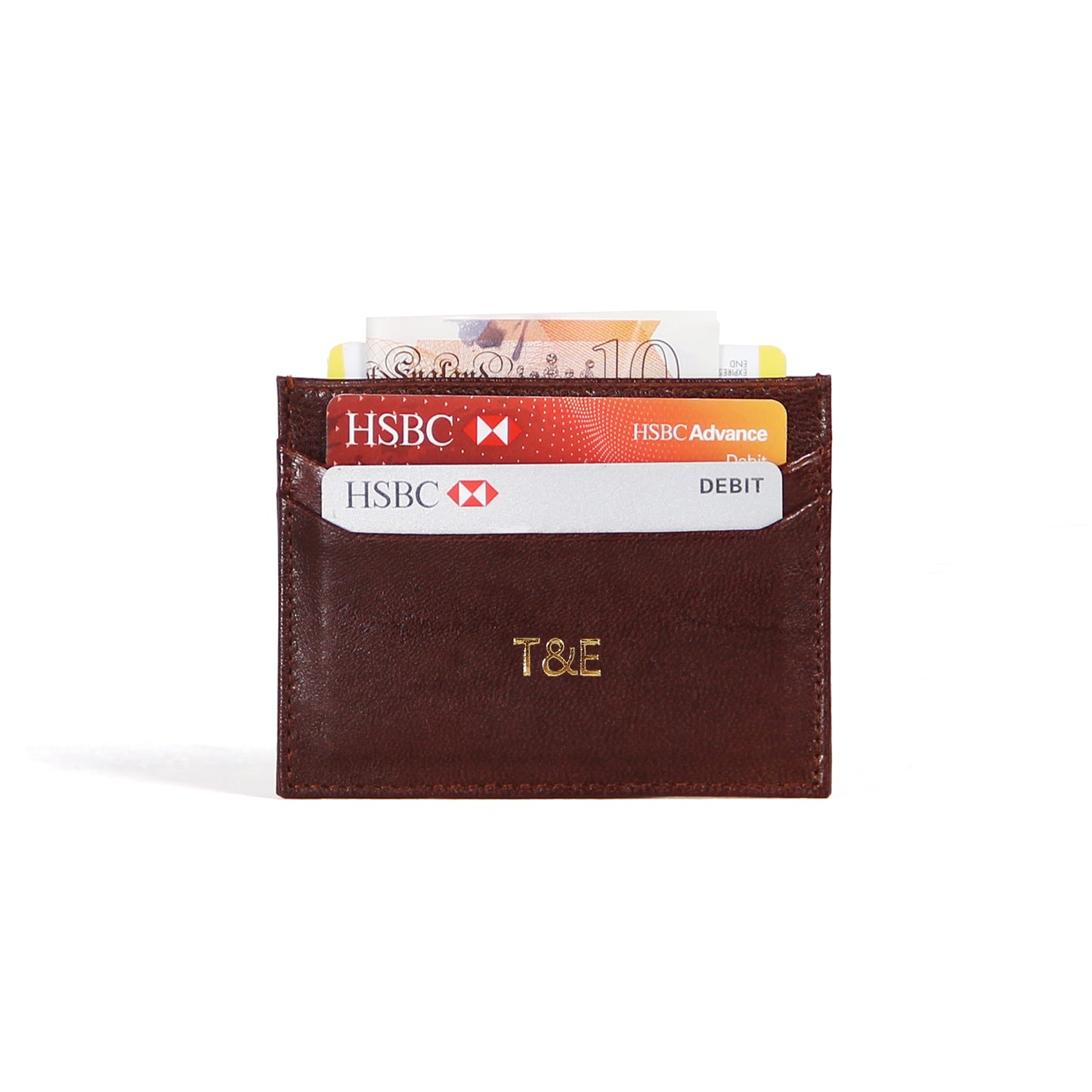 Slim Card Wallet Personalized Card Holder