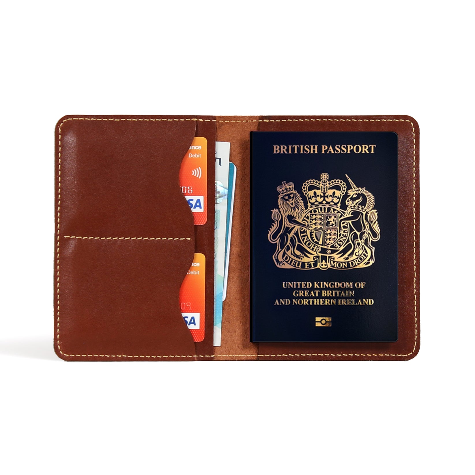 Personalised Passport Holder with Card Holders JoyToken