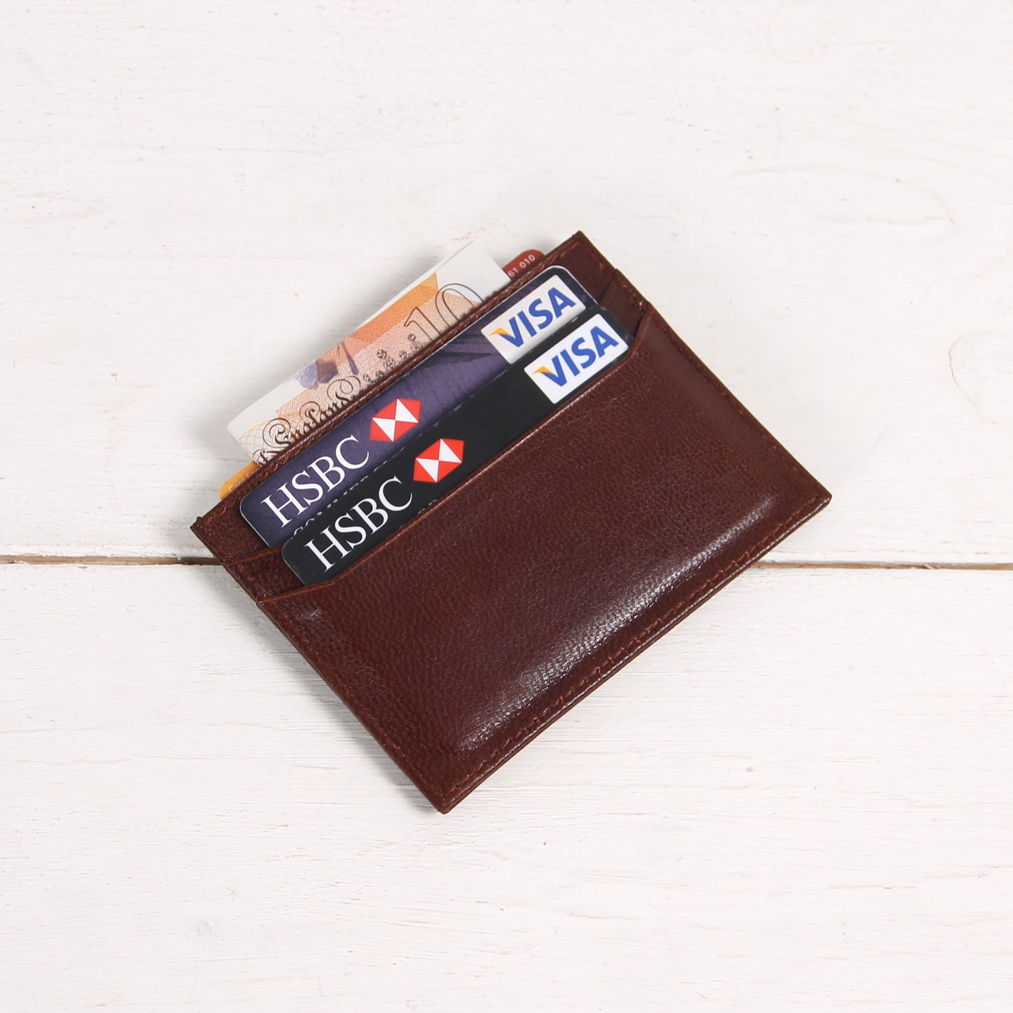 Slim Card Wallet Personalized Card Holder