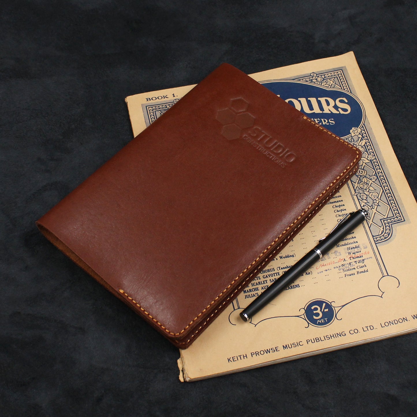 Refillable Notebook A5 Personalised Notebook Leather Journal
