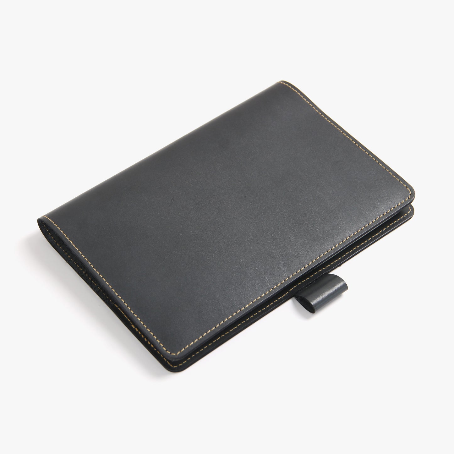 Personalised Leather Journal A5 Notebook with Pen Loop 3 Card Holders
