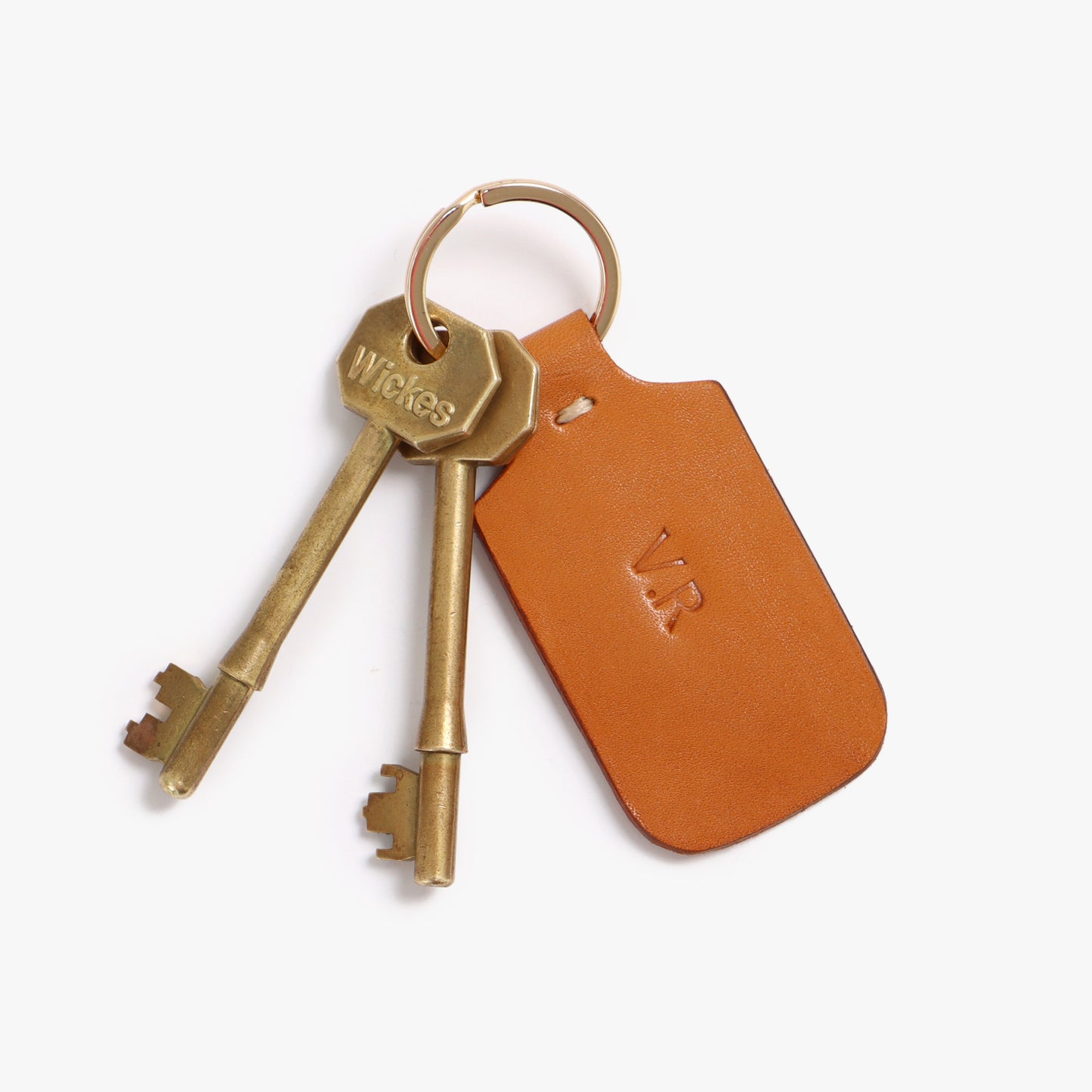 Leather Key Fob Personalised Key Holder