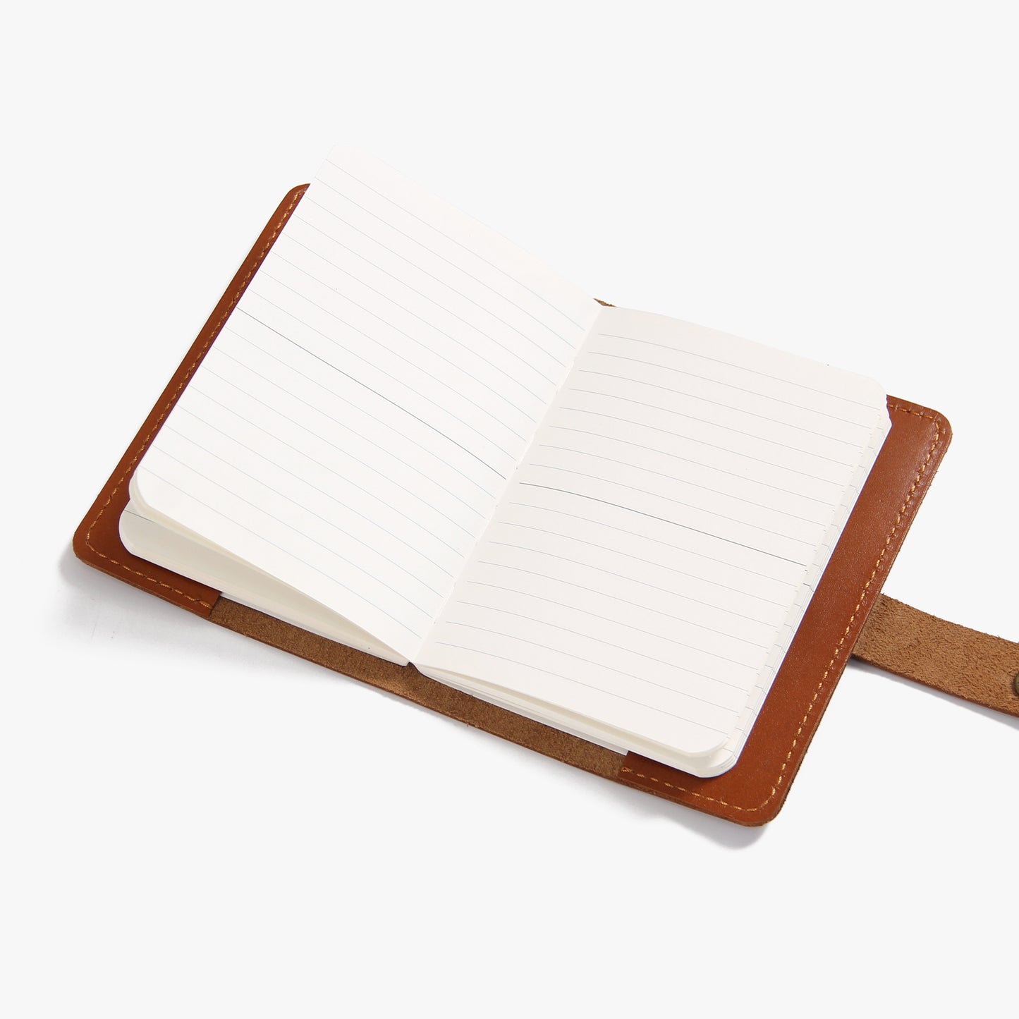 Nachfüllbares Leder-Tagebuch im A6-Format. Personalisiertes Leder-Tagebuch